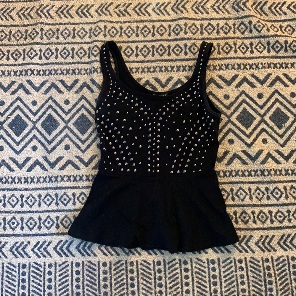 Express studded tank top